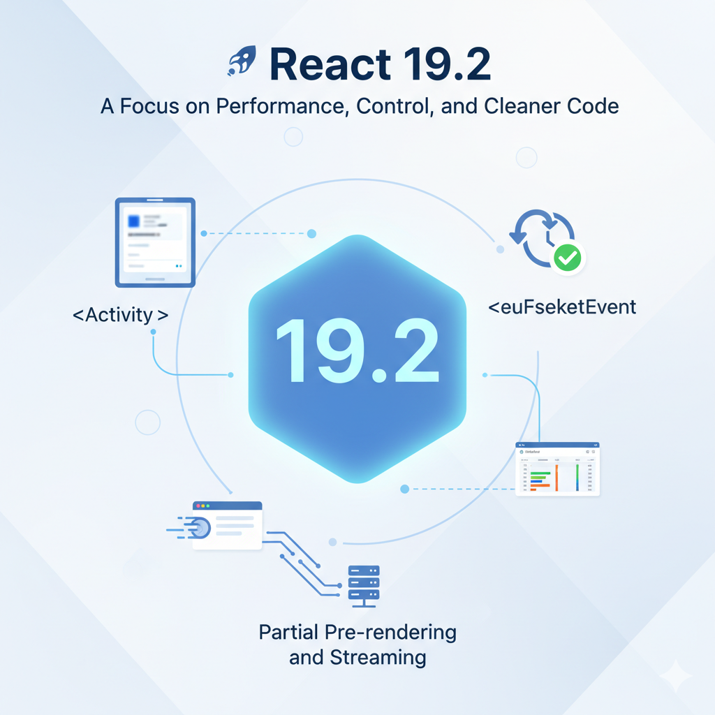 React 19.2 performance and features overview